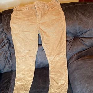 Stretchy corduroy true religion skinny jeans